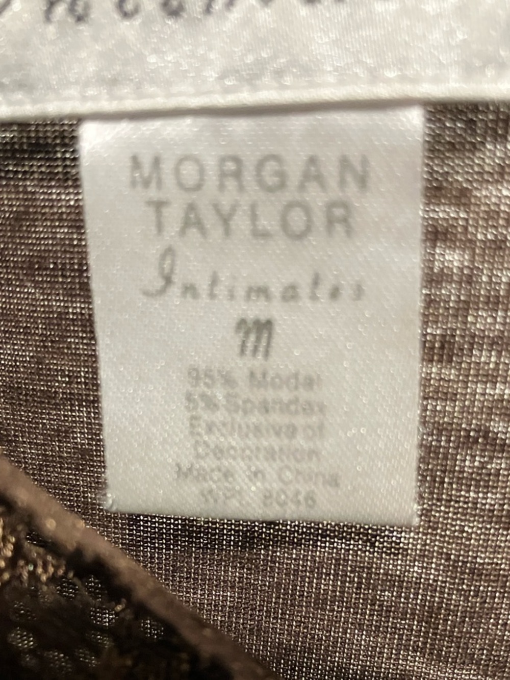 Morgan Taylor Intimates brown nightie - Picture 4 of 9